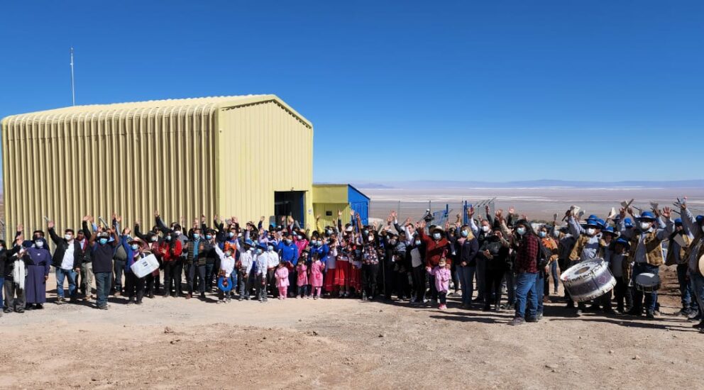 SQM en Salar de Atacama durante el 2022