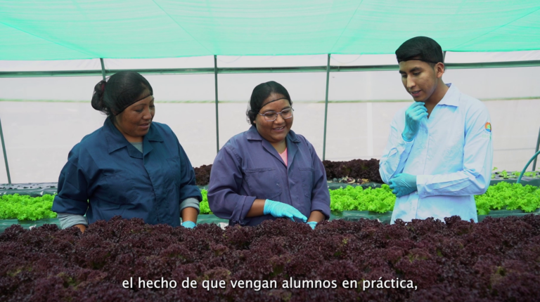 ¡Estudiantes perfeccionan sus conocimientos agrícolas!