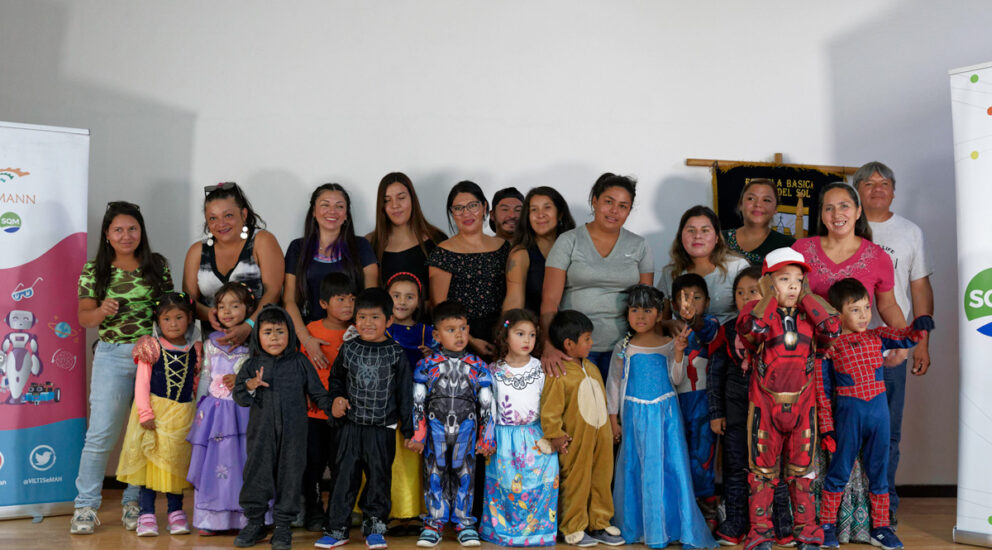 Niños y niñas de Pozo Almonte participan en programa pionero en ciencia y robótica educativa